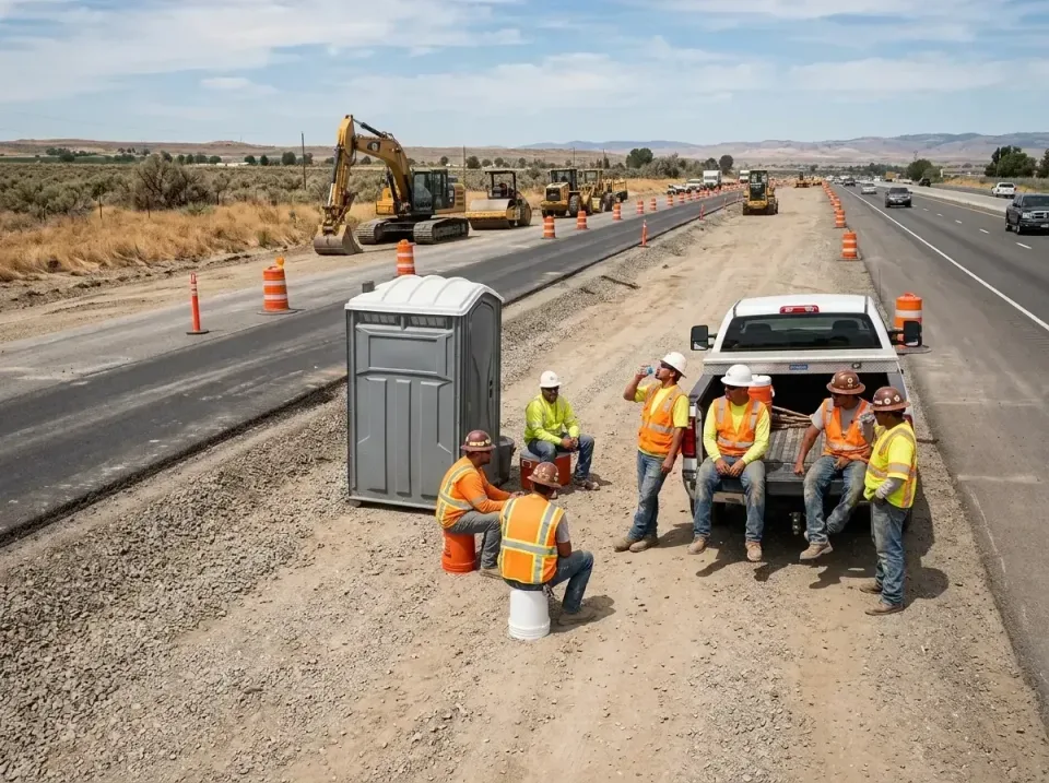 highway-road-construction-crew-007 — frequently asked questions, Porta Potty and Restroom Rentals in Marco Island, FL